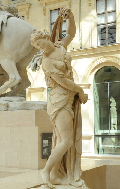 STATUE OF A CALLIPYGIAN VENUS, A WORK BY FRANCOIS BARROIS (1656