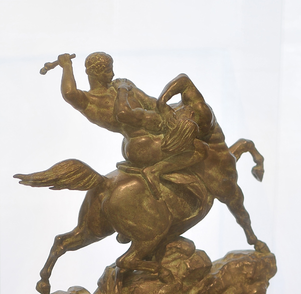 Thésée combattant le Centaure Blénor. Antoine Barye