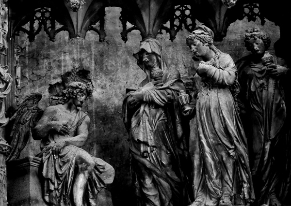 Les Saintes femmes au sépulcre. Thomas Boudin.