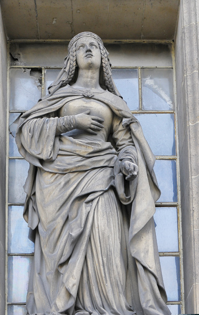 Sainte Marguerite d'Ecosse. François Augustin Caunois
