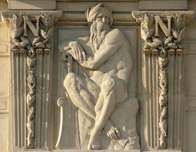 Bas-relief. Eugène Delaplanche