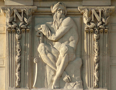 Bas-relief. Eugène Delaplanche