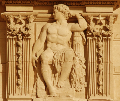 Bas-relief. Amédée Doublemard