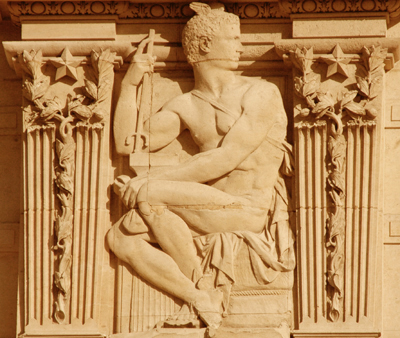 Bas-relief. Amédée Doublemard