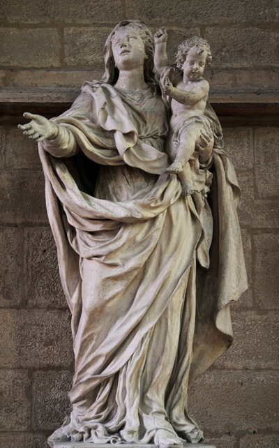 La Vierge à l'Enfant. Jean Dubois.