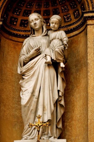 La Vierge et l'Enfant. Charles Dufraine.