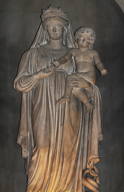 Vierge et l'Enfant. Louis Dupaty.