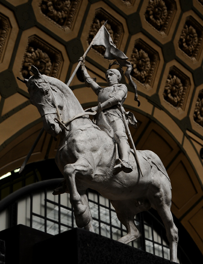 Jeanne d'Arc. Emmanuel Frémiet.