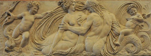  ymphe et Triton. Jean Goujon.