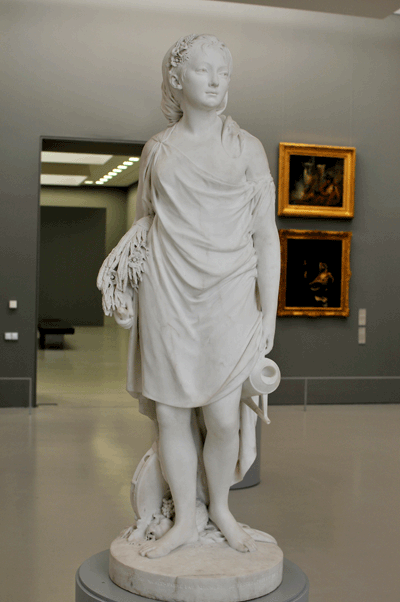 L'Eté. Jean Antoine Houdon.