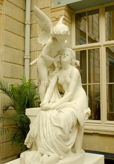 La Jeune fille et l'Amour. Victor Leharivel Durocher.