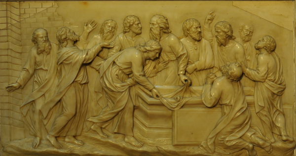 Les Apôtres sur le tombeau de la Vierge. Antoine Michel Perrache.
