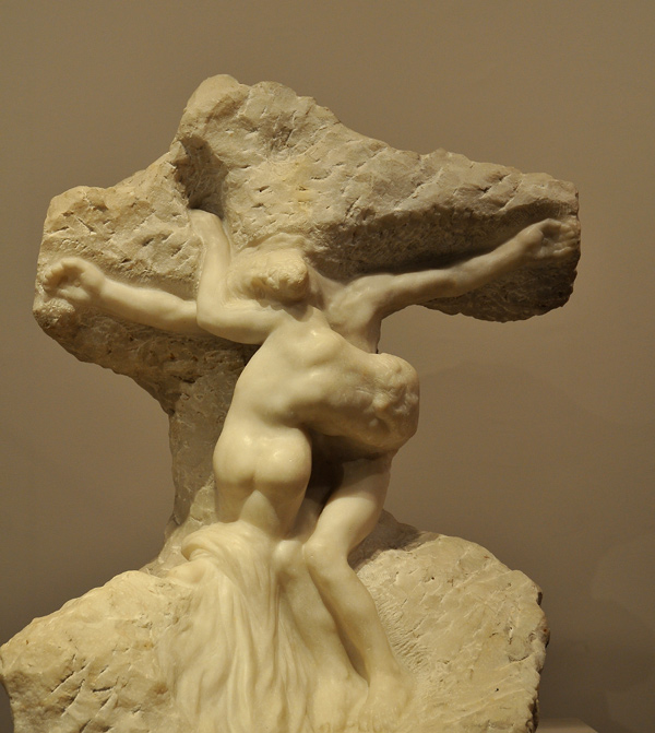 Le Christ et la Madeleine. Auguste Rodin.