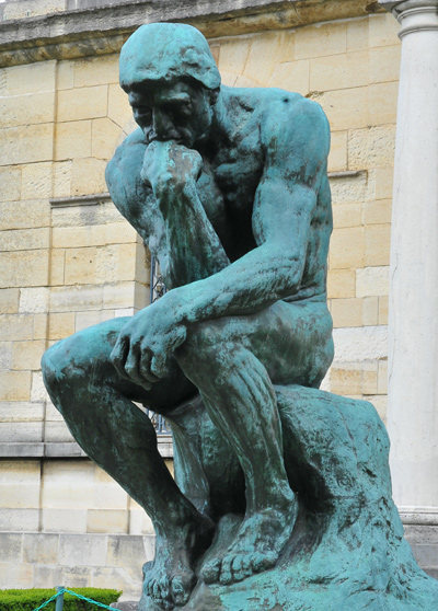 Le Penseur. Auguste Rodin.