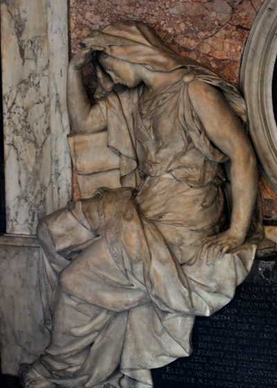 Monument Charles Le Brun. Justice. Jean Baptiste Tuby.