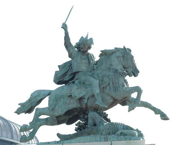 Vercingetorix. Auguste Bartholdi