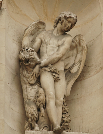 Fontaine Quatre Saisons. Edme Bouchardon