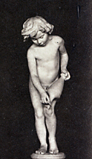 Enfant à la fonctaine. Alfred Boucher.