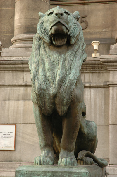 Auguste Cain. Lion.