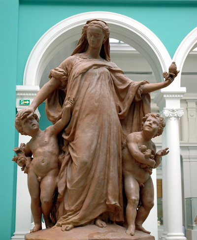 La Tempérance. Jean Baptiste Carpeaux.