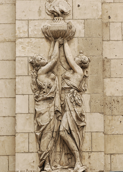 Bas-relief. François Carpentier