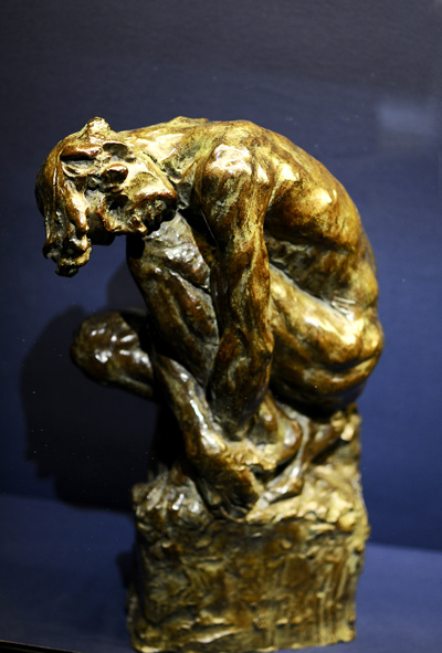 L'Homme penché. Camille claudel.