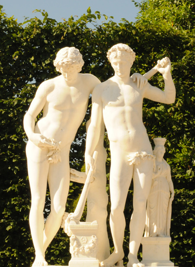 Castor et Pollux. Antoine Coysevox.