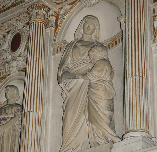 Education de la Vierge. Jean André Delorme.