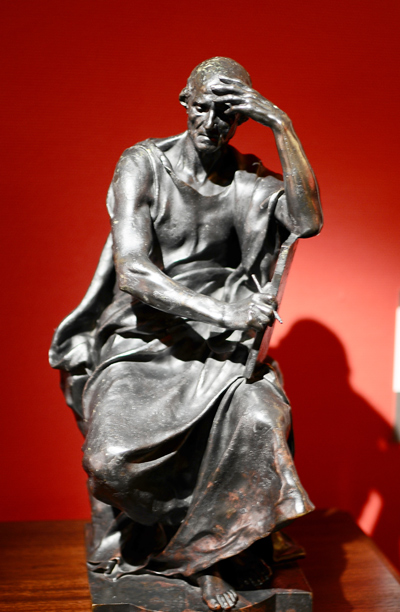 La Méditation. Paul Dubois.