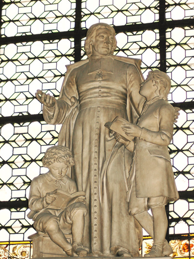 Saint Jean Baptiste de la Salle. Alexandre Falguières.