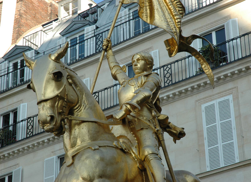Jeanne d'Arc. Emmanuel Frémiet.