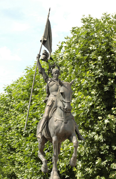 Jeanne d'Arc. Emmanuel Frémiet.