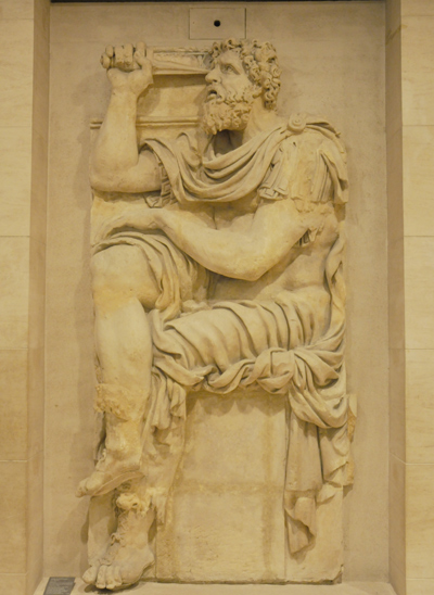 Zaleucus et son fils. Jean Goujon.