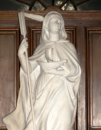 Sainte Geneviève. Eugène Guillaume.