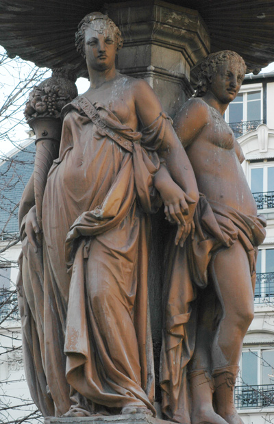 Fontaine Louvois. Jean Baptiste Klagmann
