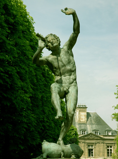 Faune dansant. Eugène Lequesne.