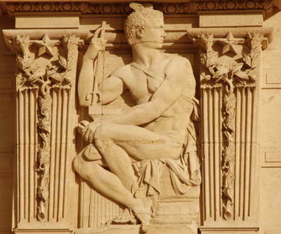 Bas-relief. Palais du Louvre. Henri Maniglier.