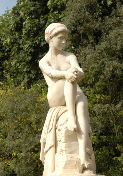 Chloé à la fontaine. Anatole Marquet de Vasselot.