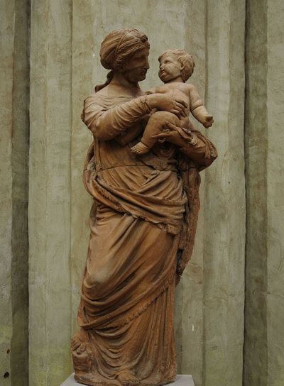 La vierge et l'Enfant. Jean Pasquier.