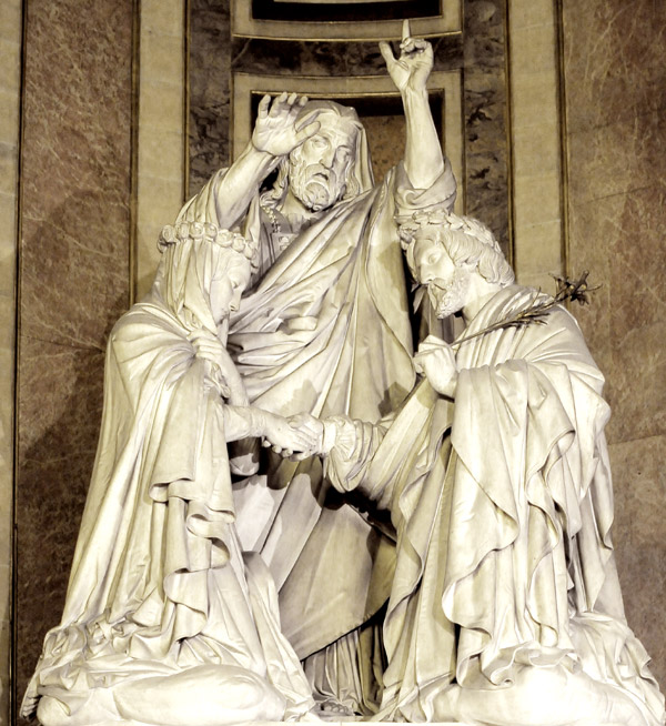 Le Baptême de la Vierge. James Pradier.