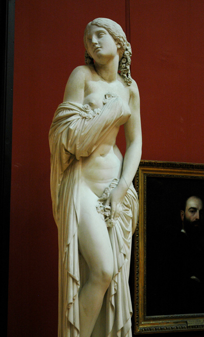 Chloris et Zéphyr. James Pradier.