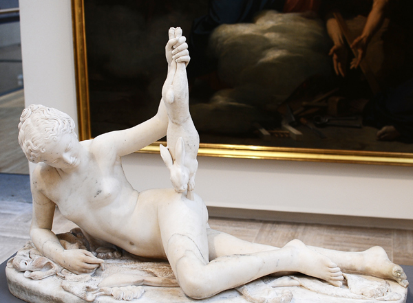 Jeune chasseresse. James Pradier.