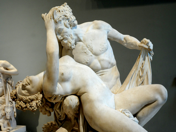 Satyre et Bacchante. James Pradier.