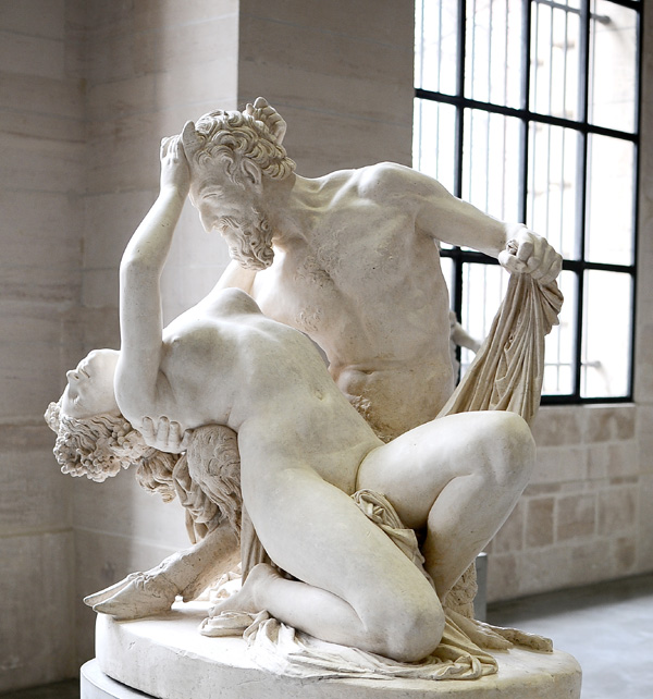 Satyre et Bacchante. James Pradier.