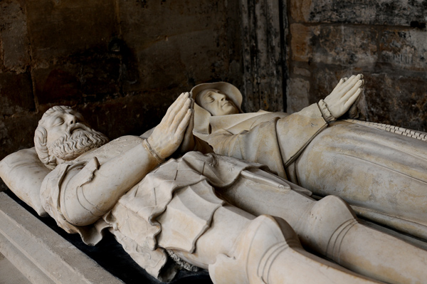 Gisants de Beauvau et Baudoche. Ligier Richier.