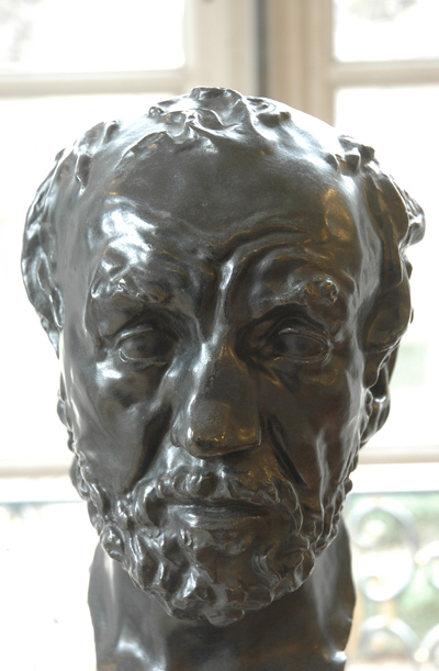 L'Homme au nez cassé. Auguste Rodin.