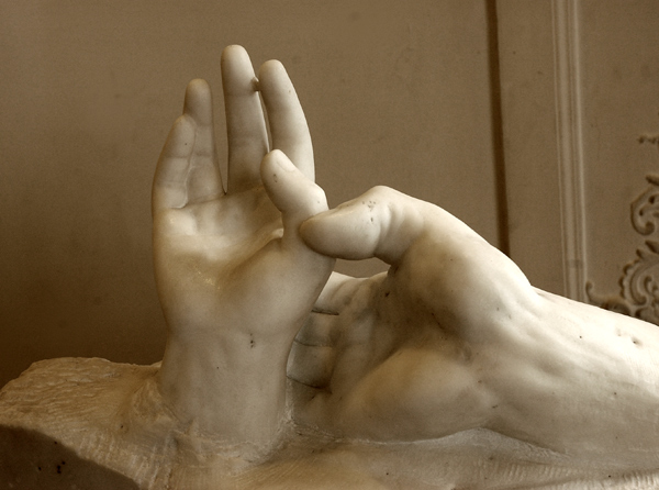 Mains d'amants. Auguste Rodin.