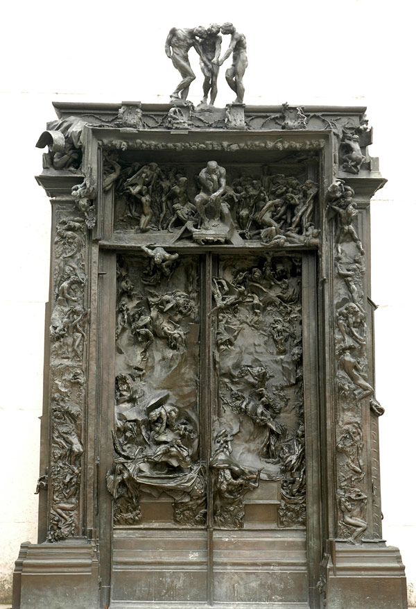 La Porte de l’enfer. Auguste Rodin.