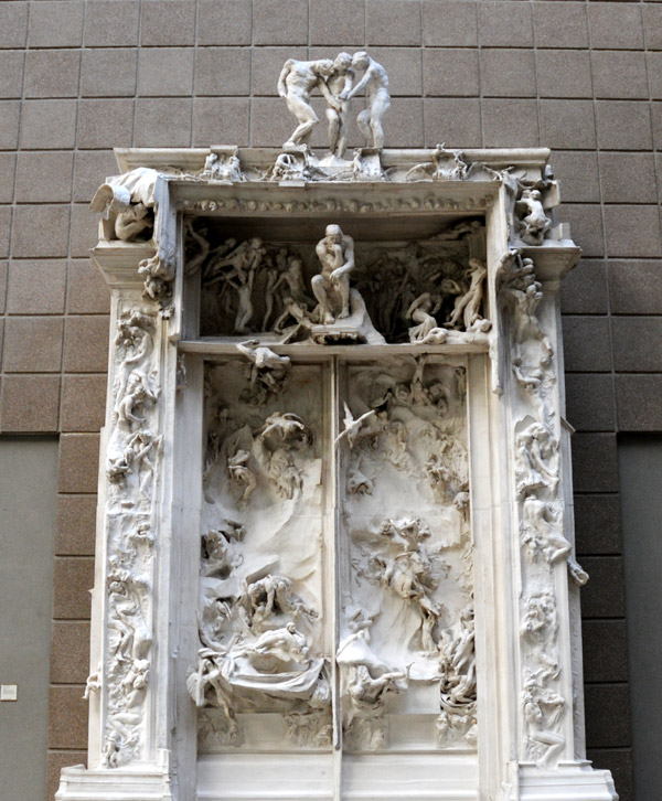 La Porte de l'Enfer. Auguste Rodin.